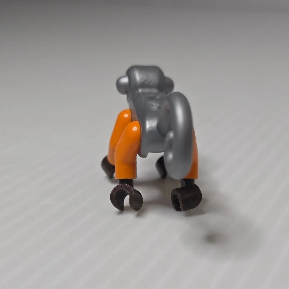 LEGO Minifigure Small Silver Orange Excellent Monkey Wretch Ninjago Skybound